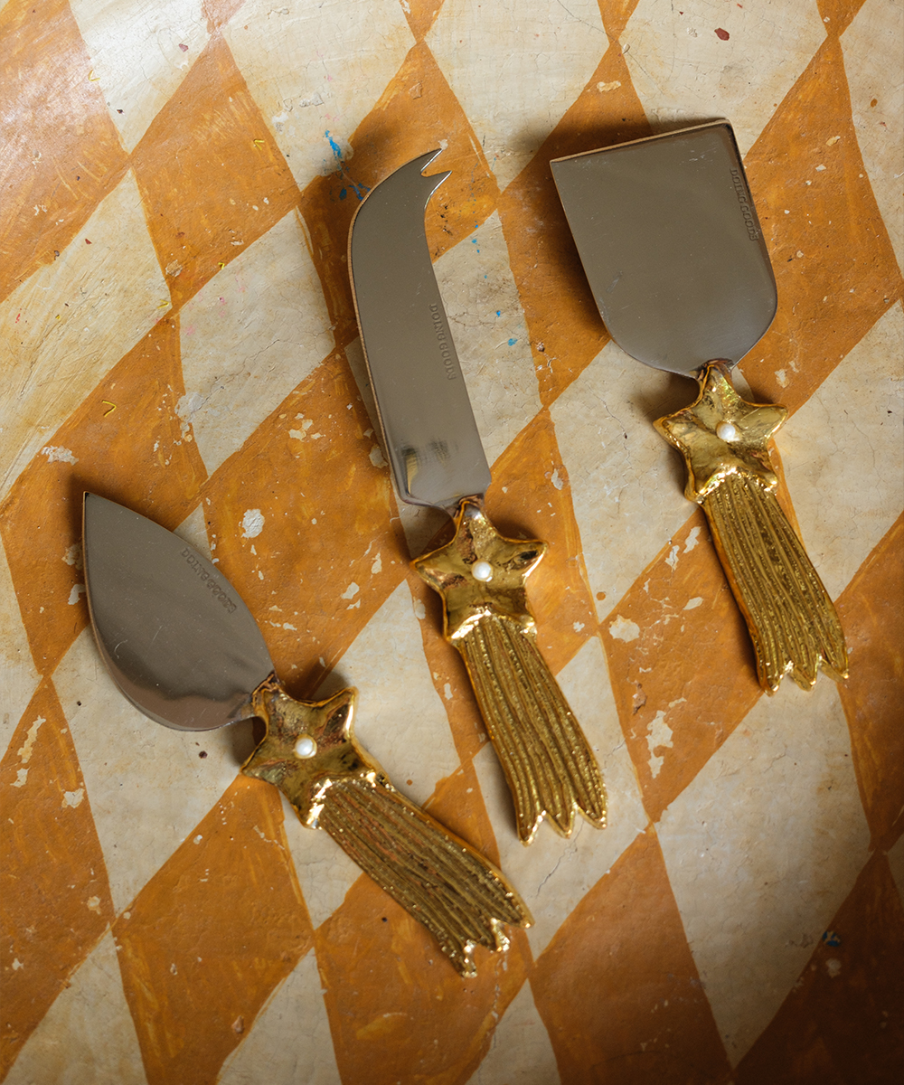 Pearly Star Cheese Set