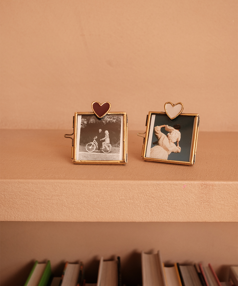 Pyar Heart Frame Mini Light Pink