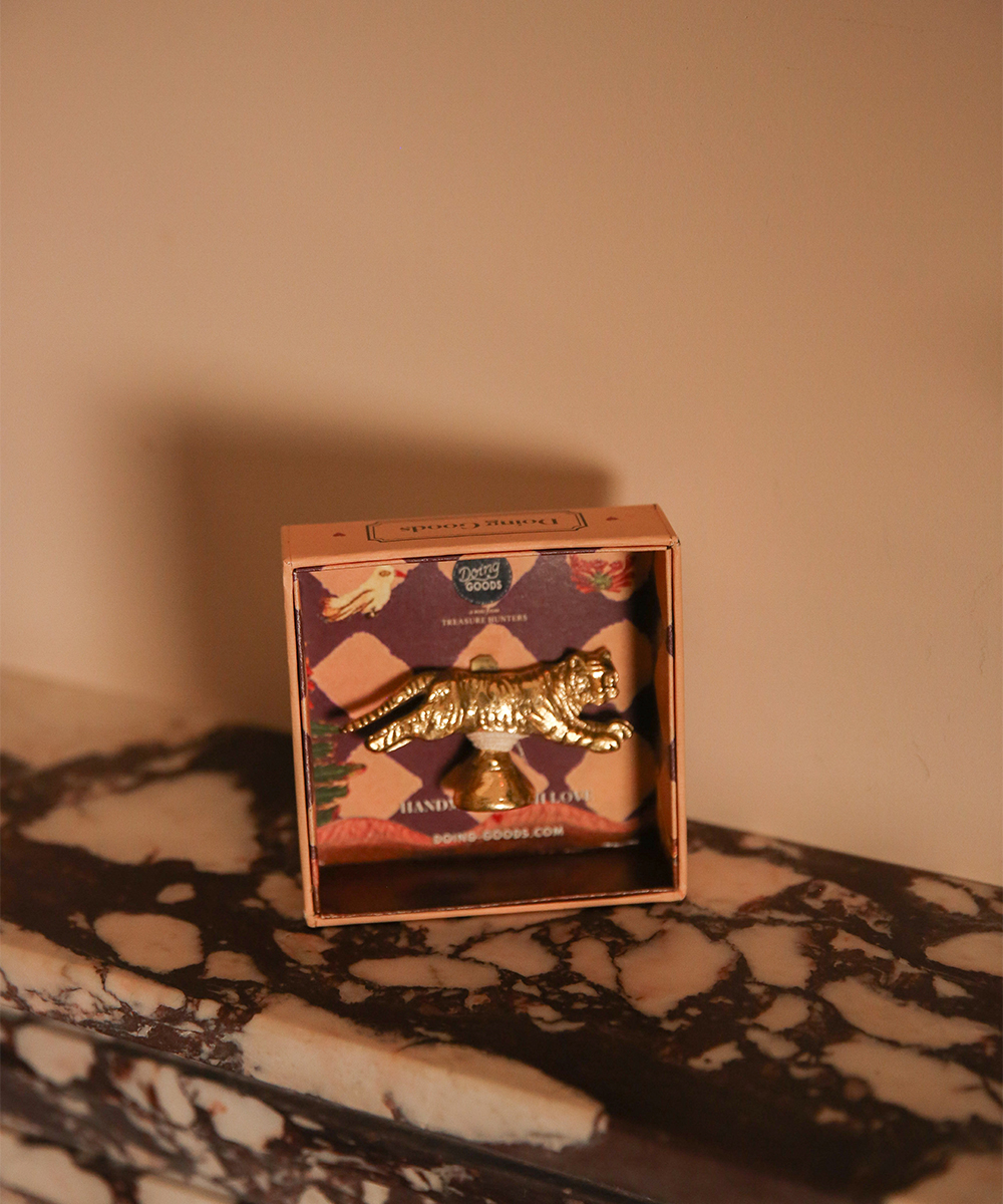 Tyler Tiger Memohalter in Geschenkbox