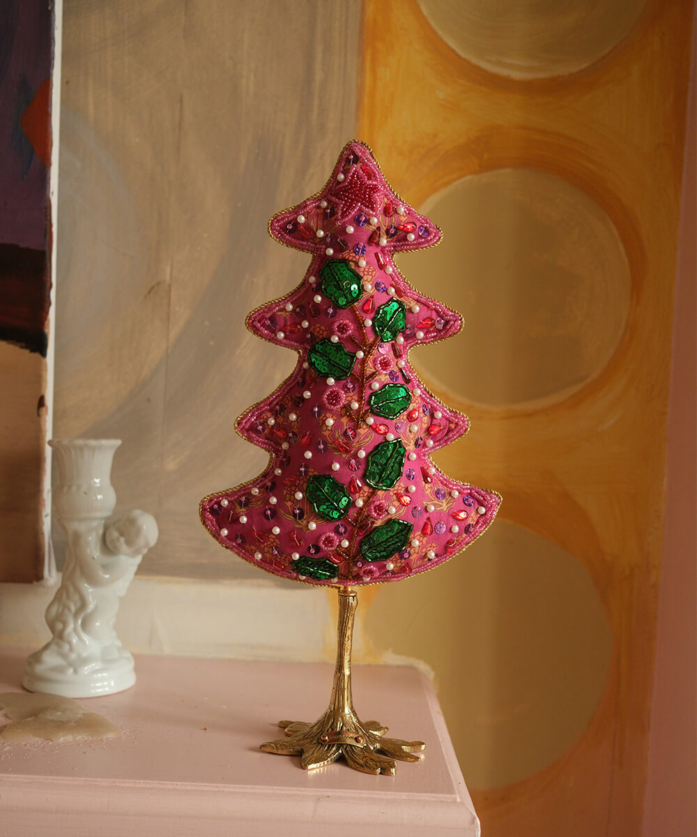 Whimsy Weihnachtsbaum Medium Rosa