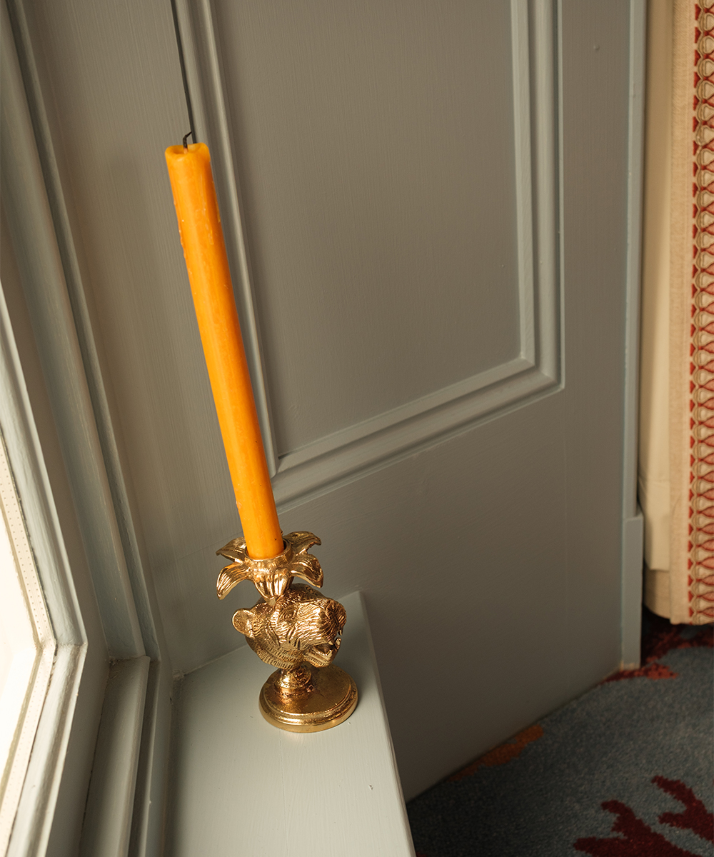 Zia Tiger Candle Holder