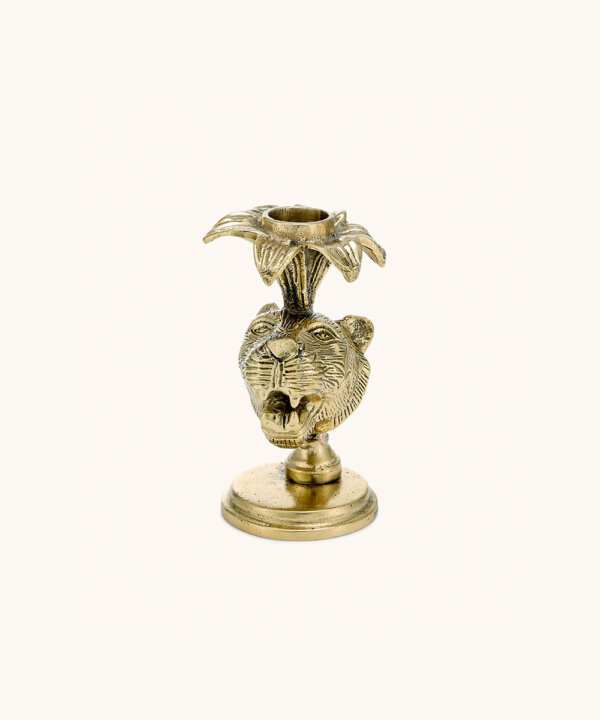 Zia Tiger Candle Holder