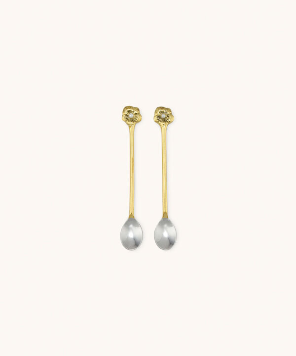 Zoey Flower Teaspoon Set