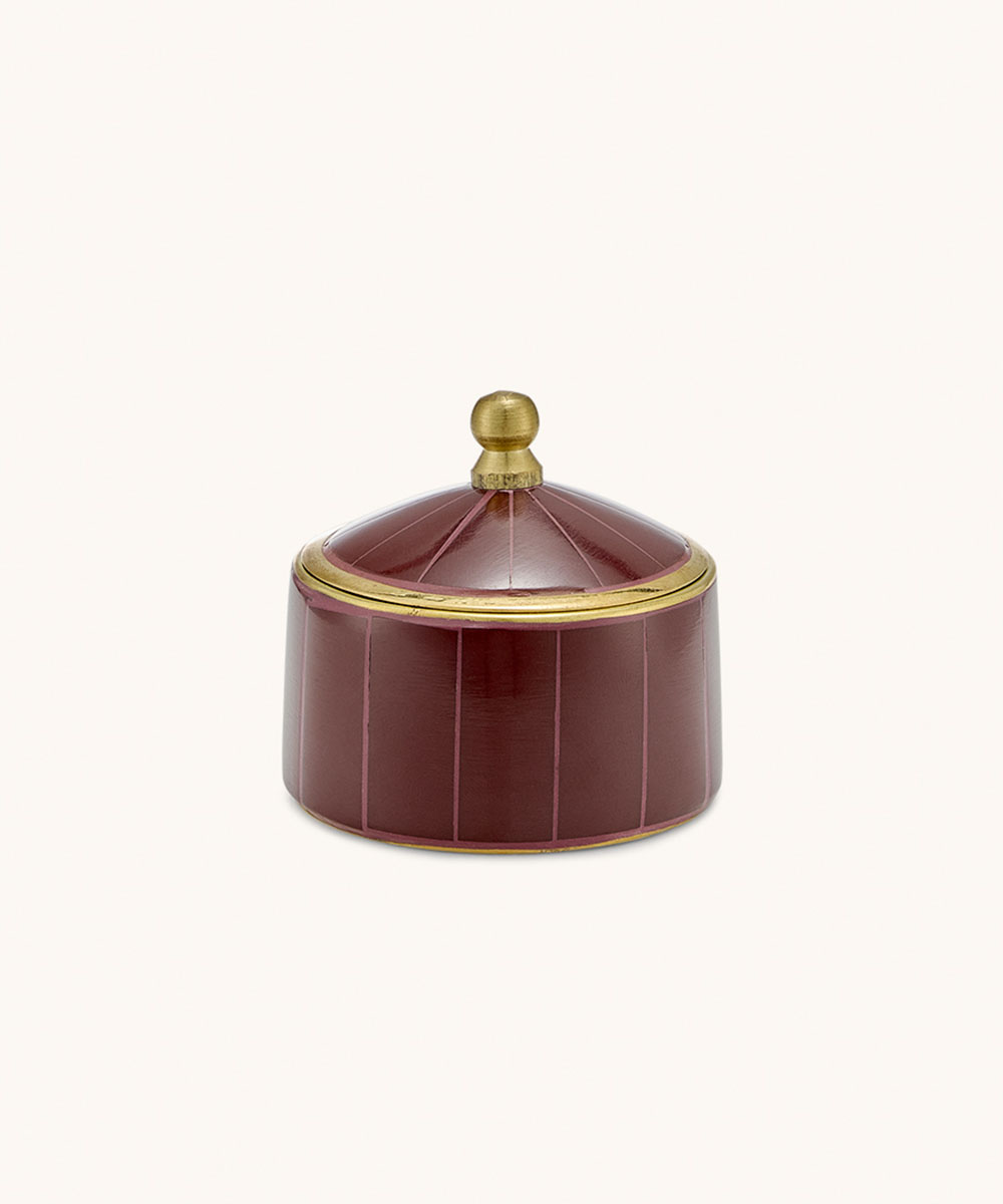 Bailey Circus Box Small Burgundy