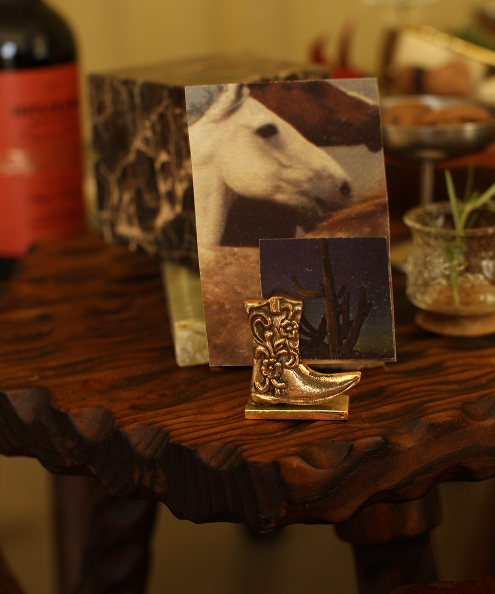 Dallas Boot Memohouder