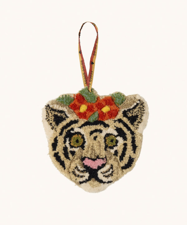 B-choice Floral White Tiger Gift Hanger