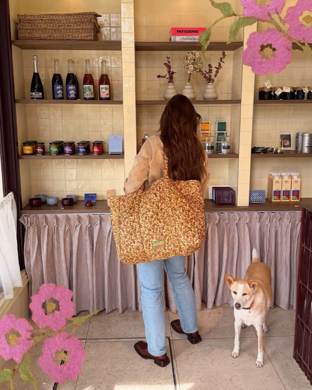 Our Sari Sari bags 🩷🐶🌼🌞 ⠀⠀⠀⠀⠀⠀⠀⠀⠀ Loved by Mae, approved by Daisy,&hellip;