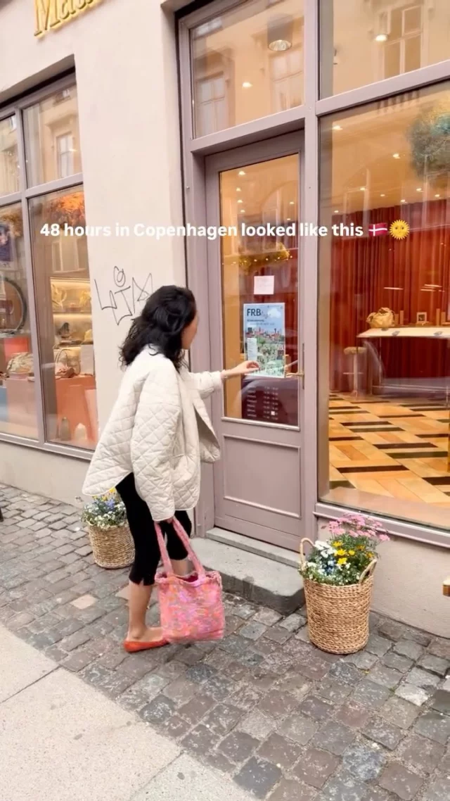 48 hours in Copenhagen looked like this 🇩🇰✨☕️🚲🩷