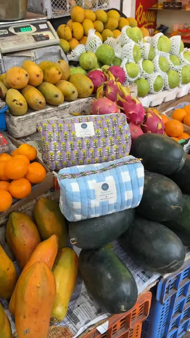 🌞🍓 Summer on our mind 🍑 Fruity vibes and makeup bags ready&hellip;