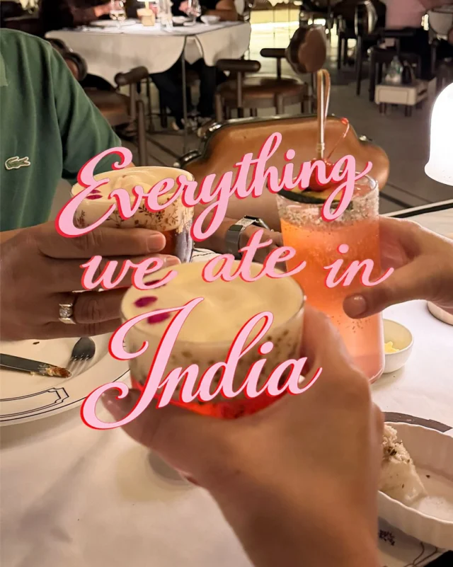 🍛 Everything we ate in India! 🇮🇳✨ One thing’s for sure… our&hellip;